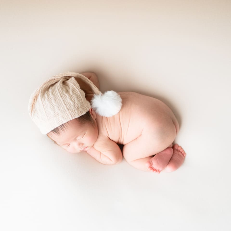 寝ている子ども